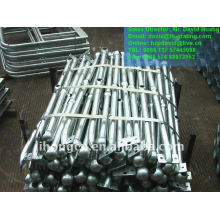 galvanized industrial ball stanchions